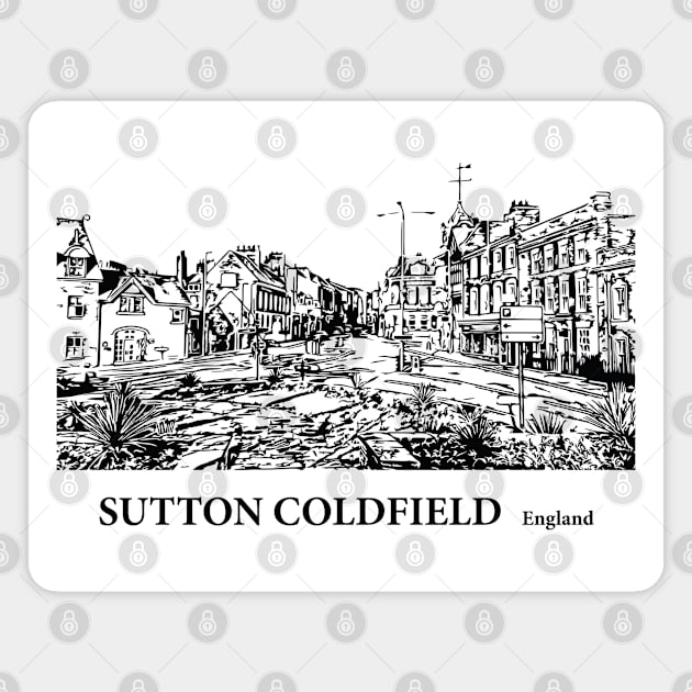 Sutton Coldfield England Magnet by Lakeric